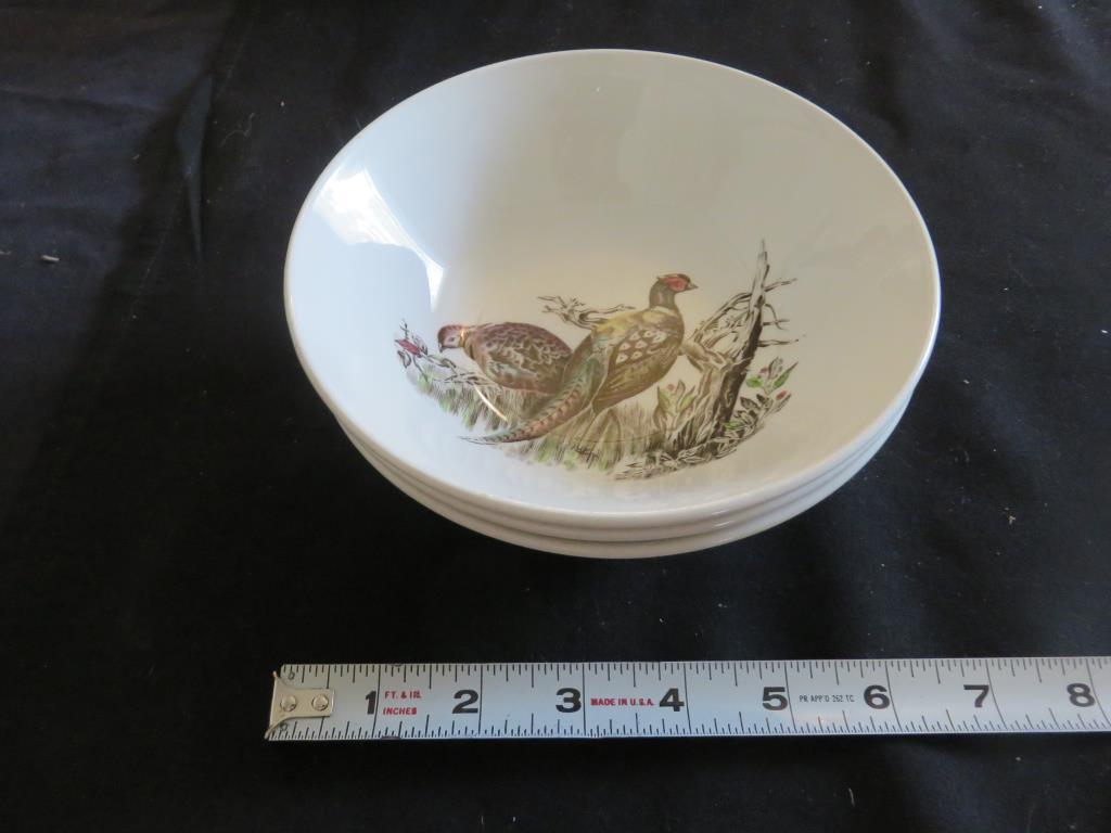 14-Piece Johnson Bros "Game Birds" China Set - DR