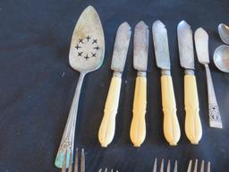 (43) Pieces Of Silverware & Knives - LR