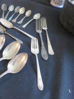 (43) Pieces Of Silverware & Knives - LR