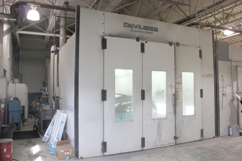 Devilbiss 2000 Spray Booth - B