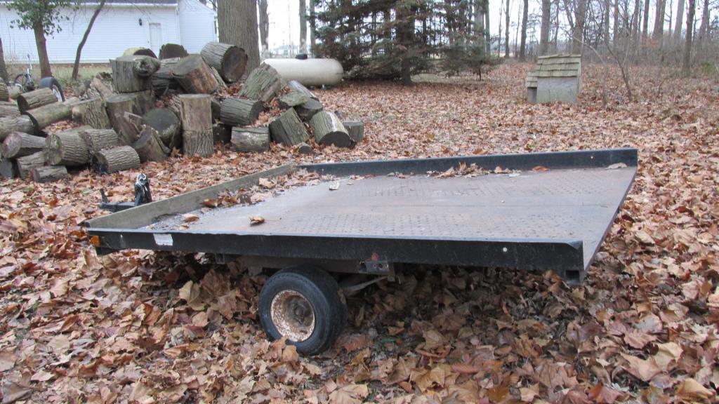 Flatbed Utility Trailer - B