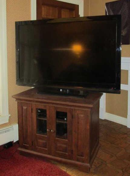 55" Insigia Television With Wood Stand  - FR