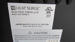 Amish Heat Surge Electric Fireplace - MB