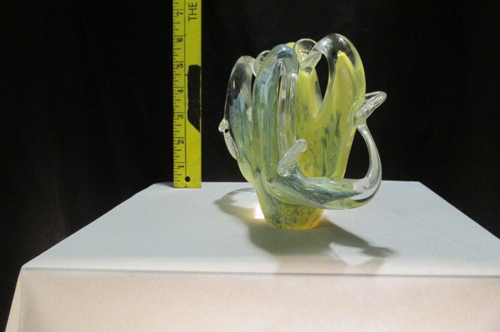 Glass Art Murano Napkin Holder - K