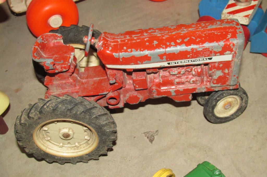 International Toy Tractor & Assorted Toys - B