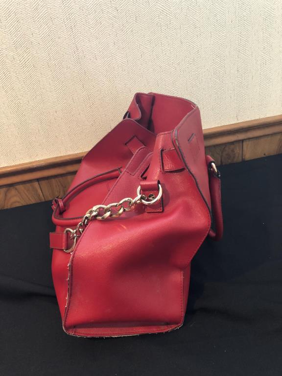 Red Michael Kors Purse