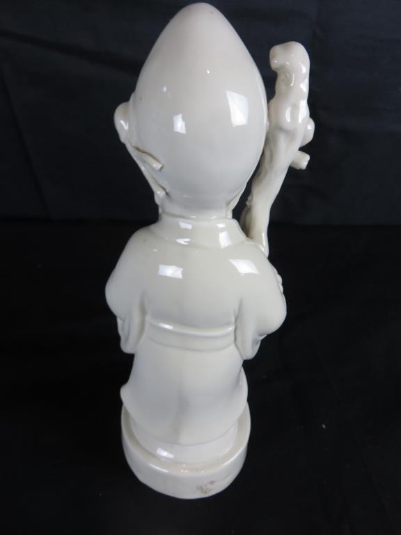Ceramic Taoist Immortal Statue