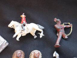 (18) Antique Metal Toys