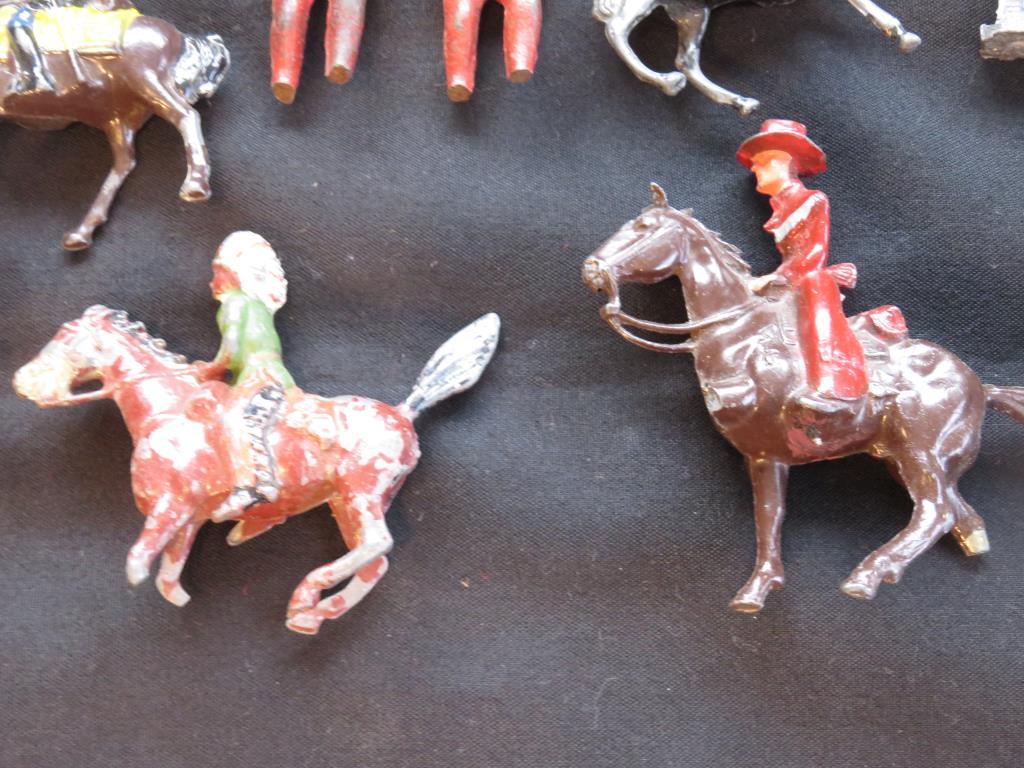 (18) Antique Metal Toys