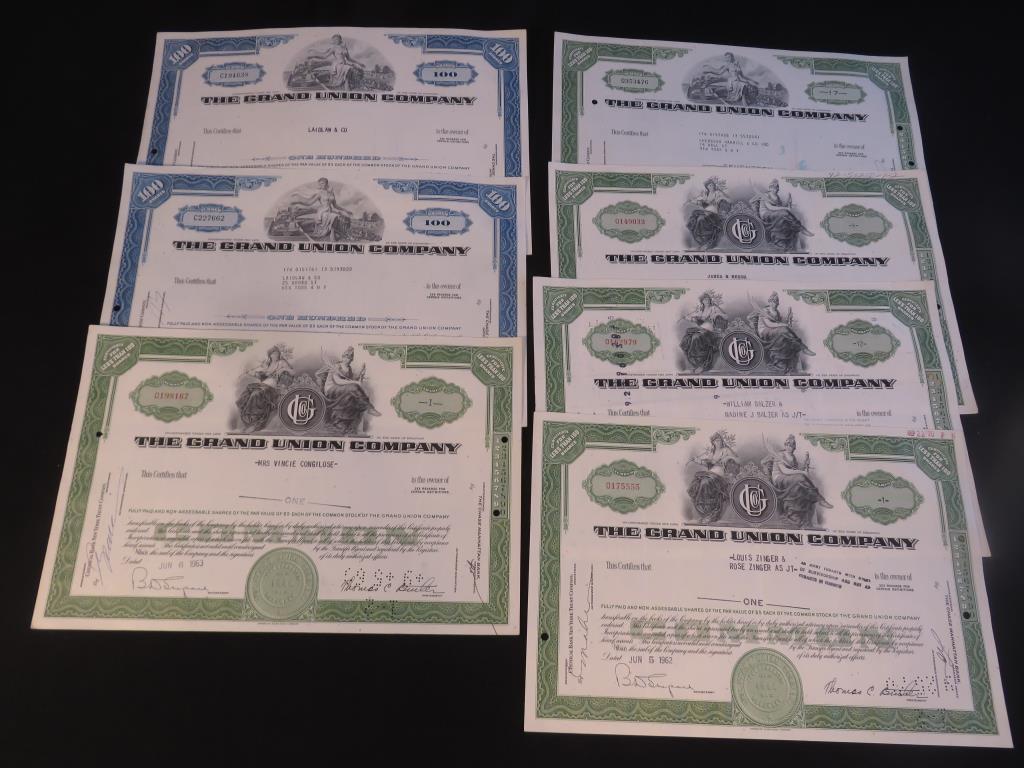 (99) Stock Certificates