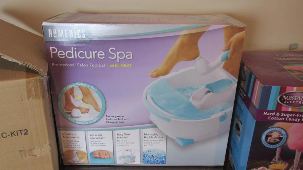 Nuwave Infrared Oven, Pedicure Spa And Cotton Candy Maker - OF