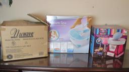 Nuwave Infrared Oven, Pedicure Spa And Cotton Candy Maker - OF