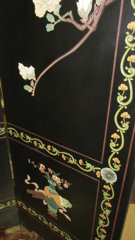 4-Piece Folding Oriental Screen - BSM2