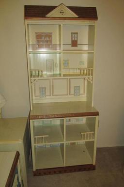 Doll House Style Double Shelf - B4