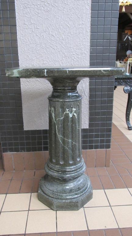 Large Marble Pedestal - L