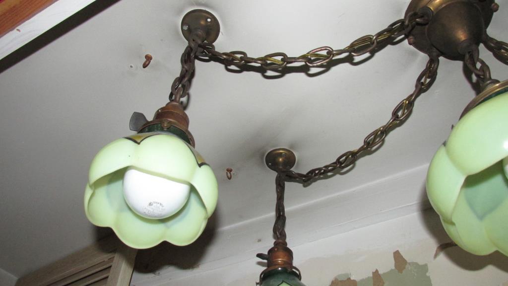 Antique Hanging Chandelier - H - Nos
