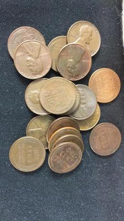 2 Pounds of Wheat Pennies-W