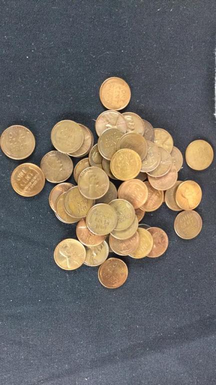 Bag of 10 Pounds of Wheat Pennies-W