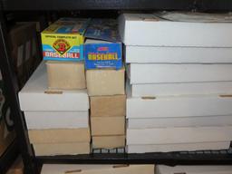 (2) Shelves Baseball Cards-G