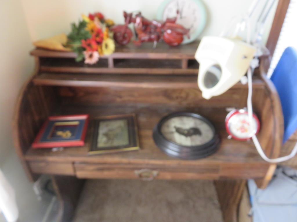 Lot Of Desk & Home Goods-O