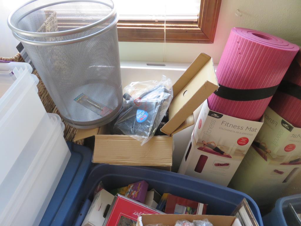 Lot Of Desk & Home Goods-O