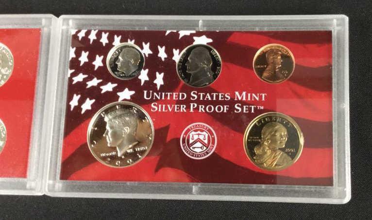 2001 United States Mint Silver Proof Set-W