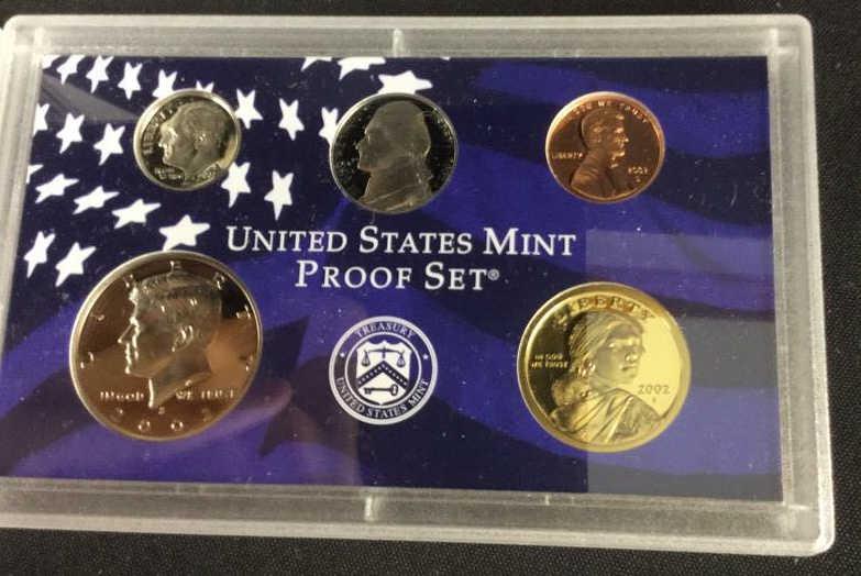 2002 United States Mint Proof Set-W