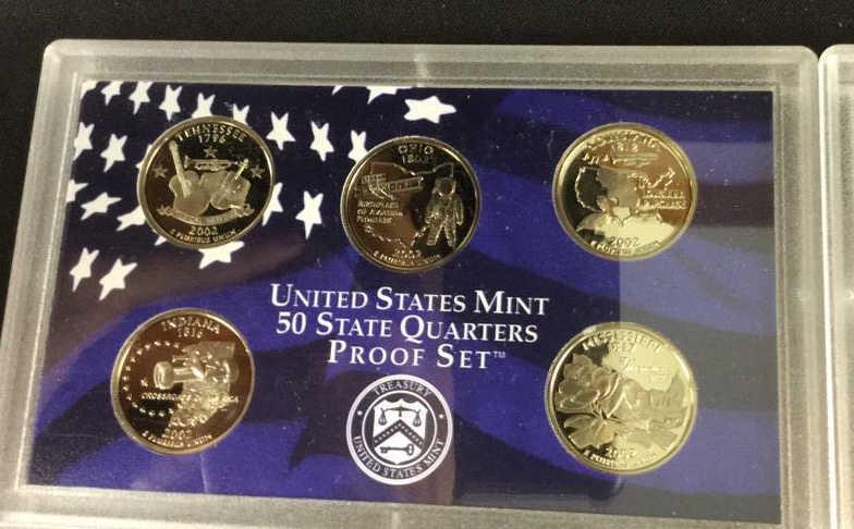 2002 United States Mint Proof Set-W