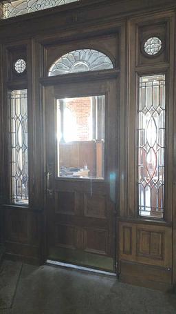 C - Oak Entry Doorway