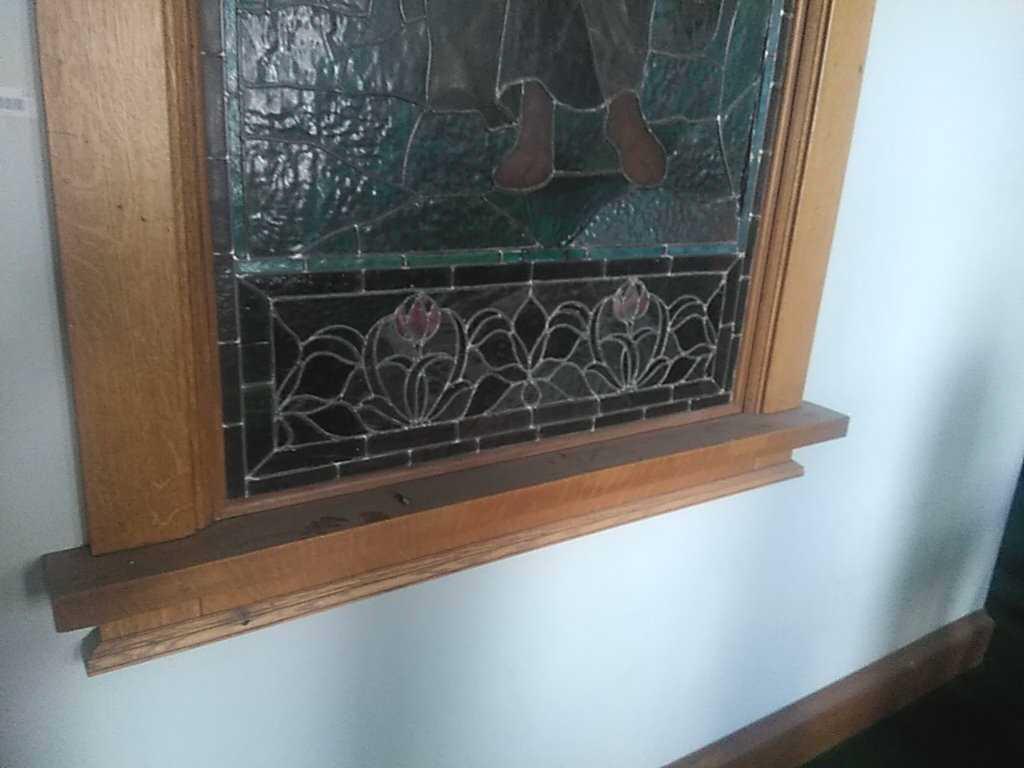 CU - Large Stained Glass Wall Insert