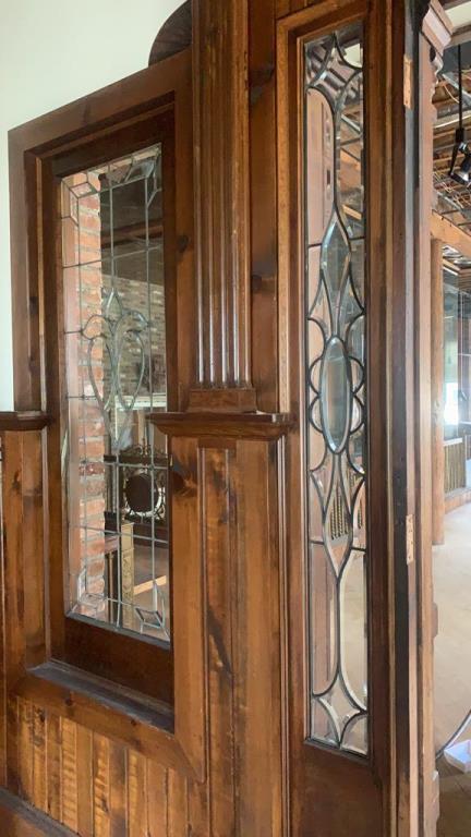 CU - Leaded Glass Entryway