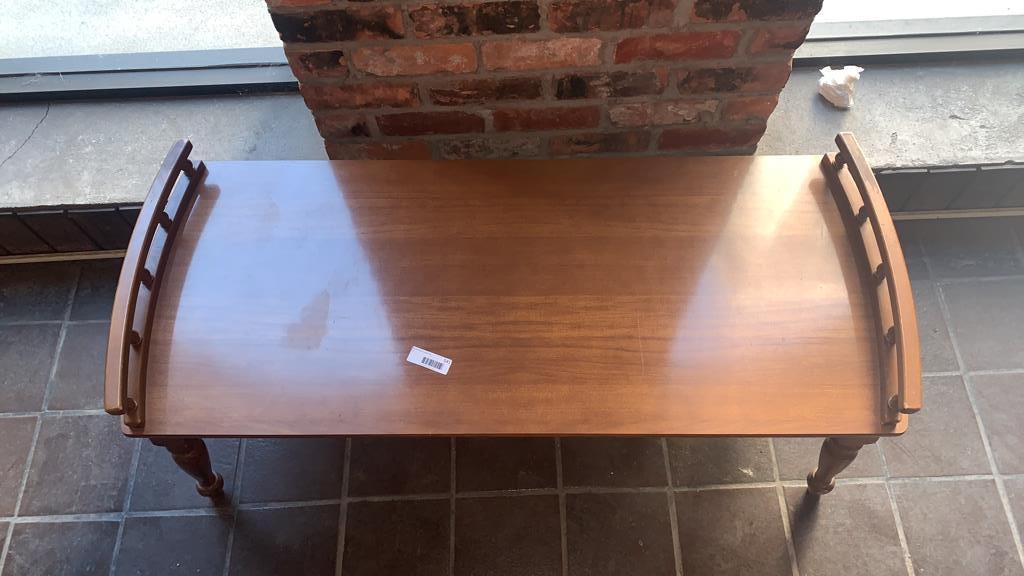 F - Wood Coffee Table