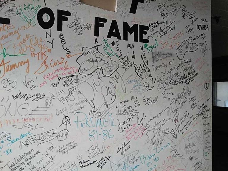 BB - Toledo Radio Station Signatures Wall