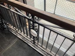 F - (2) Wrought Iron Railing *