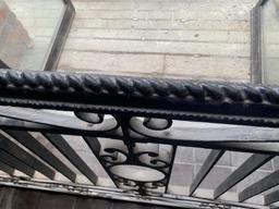 F - (3) Wrought Iron Railing *