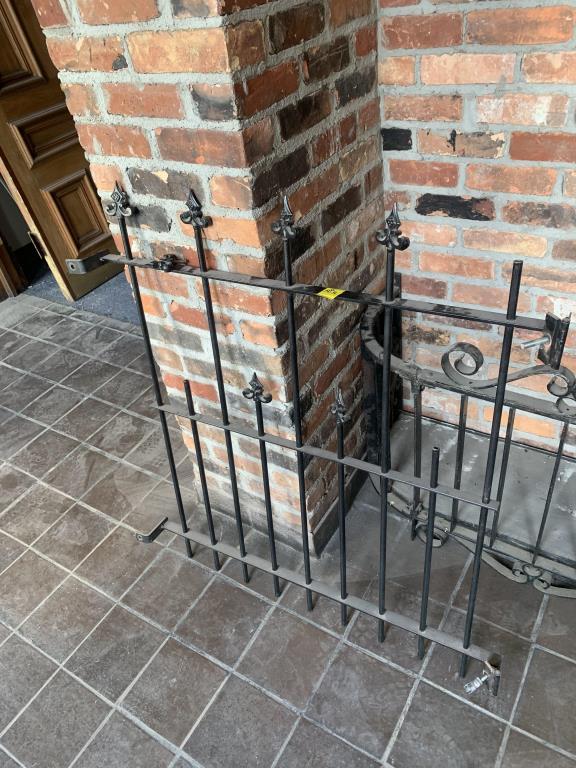 F - Wrought Iron Gate