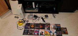 B- Wii Console & Games, Atari Flashback, Sony Blue Ray, Yamaha Receiver