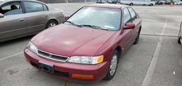 1996 Red Honda Accord