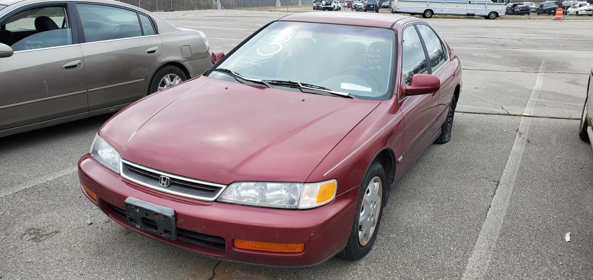 1996 Red Honda Accord