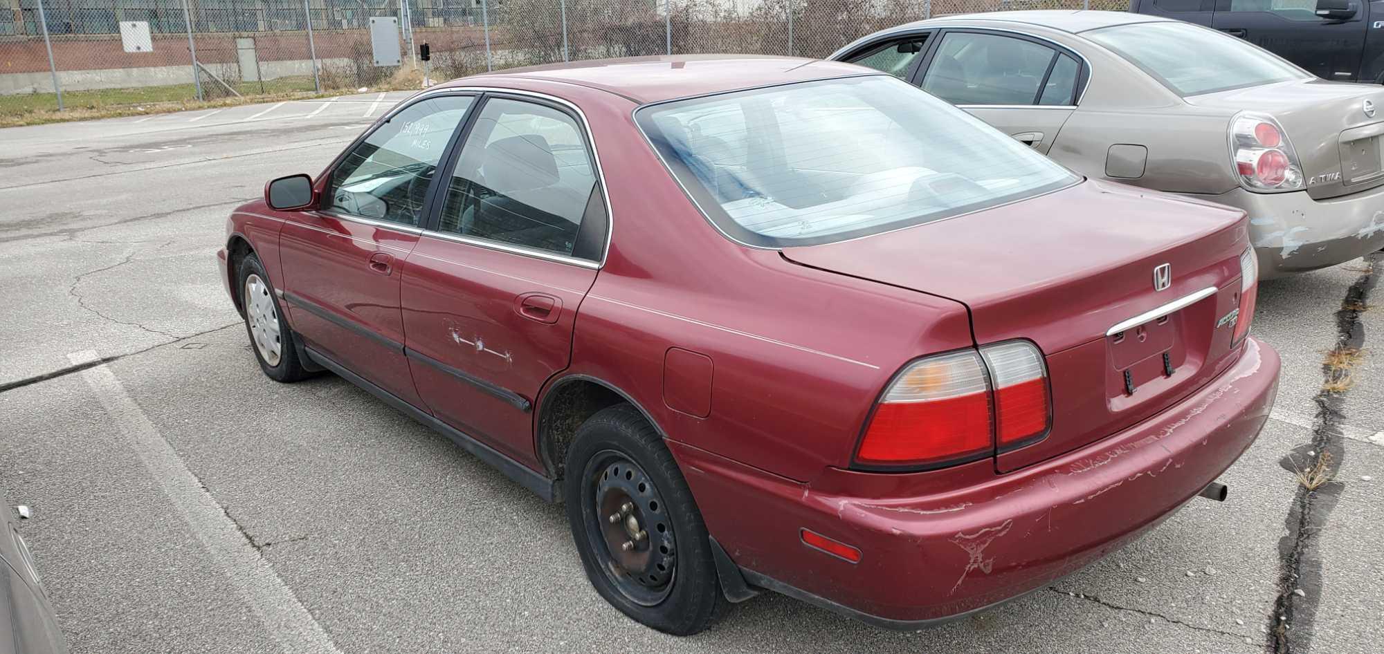 1996 Red Honda Accord