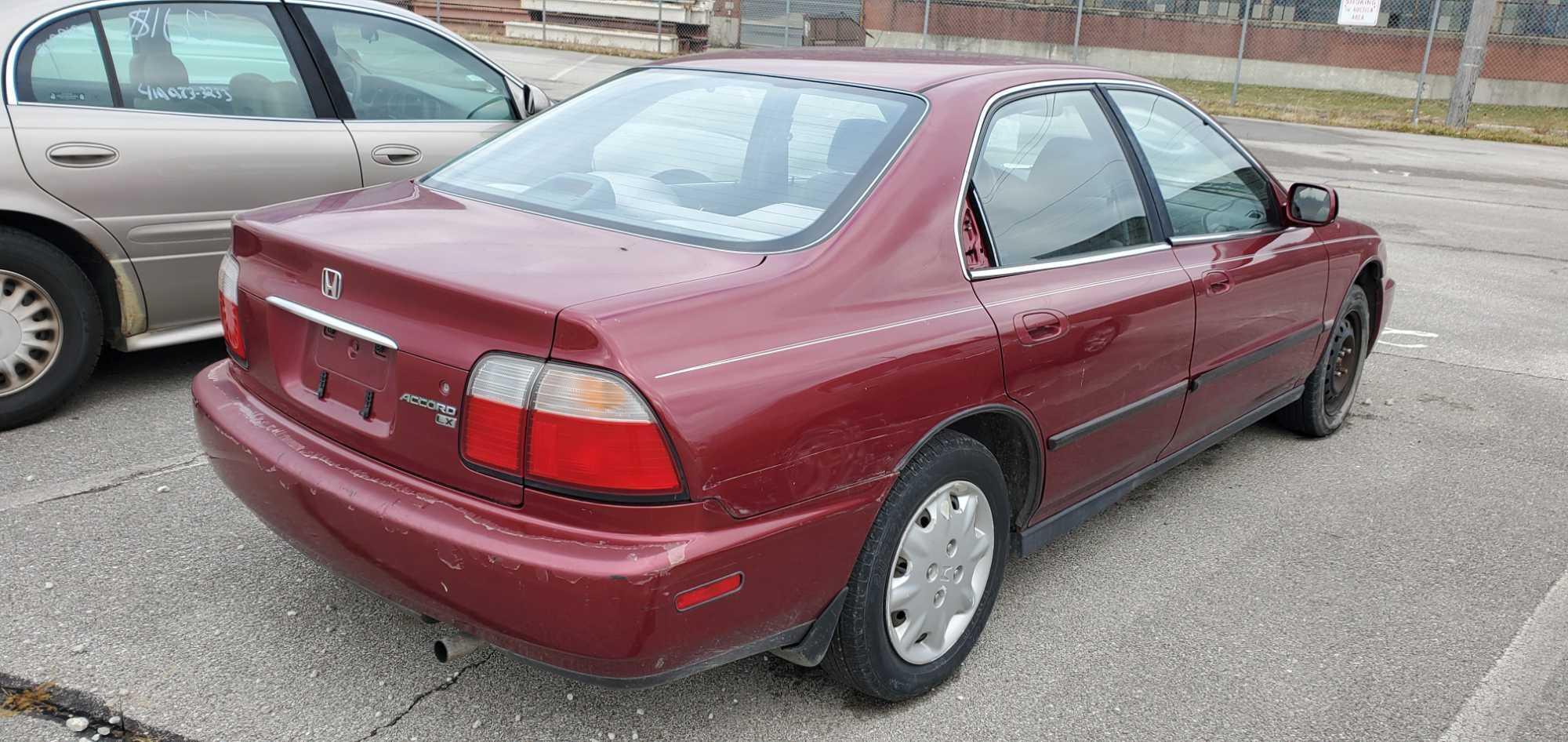 1996 Red Honda Accord