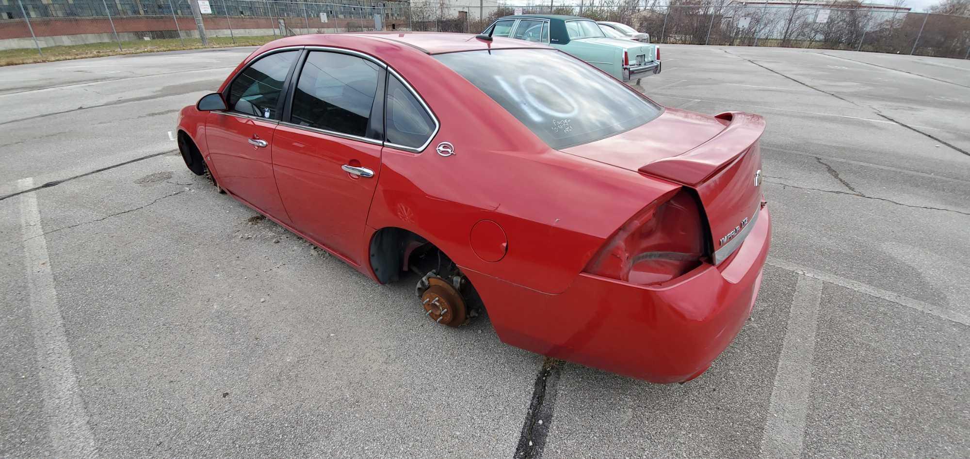 2008 Red Chevy Impala