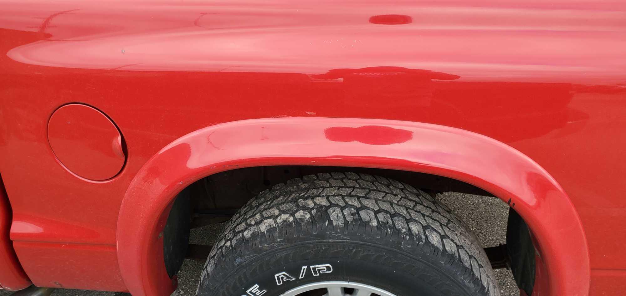 2003 Red Dodge Dakota