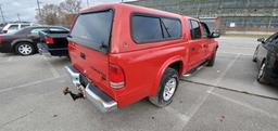 2003 Red Dodge Dakota