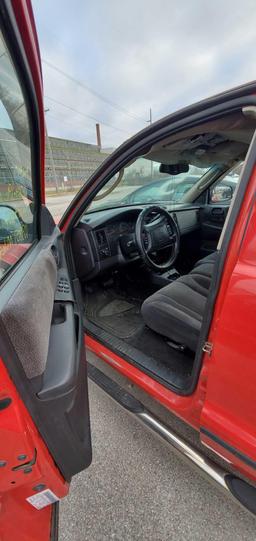 2003 Red Dodge Dakota