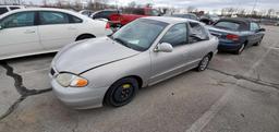 2000 Gray Hyundai Elantra