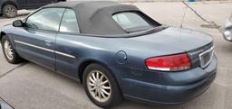 2002 Blue Chrysler Sebring