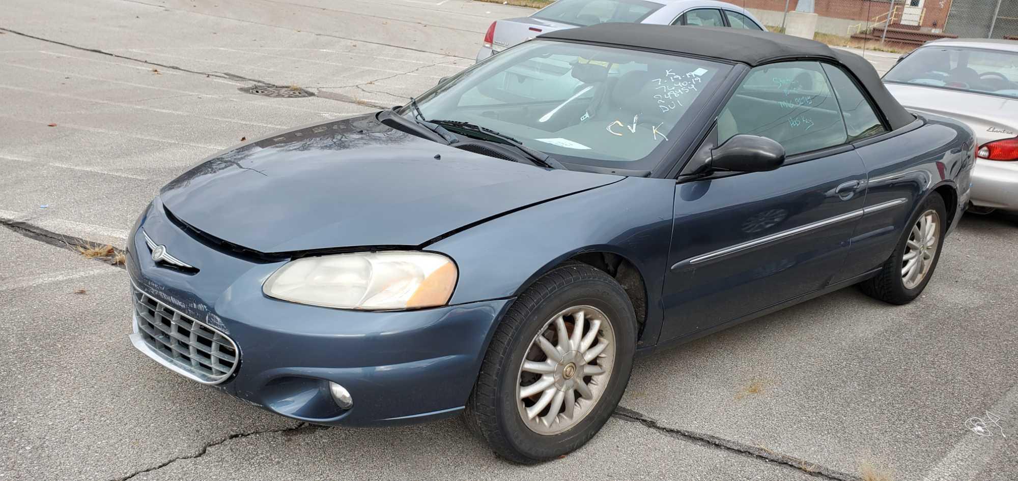 2002 Blue Chrysler Sebring