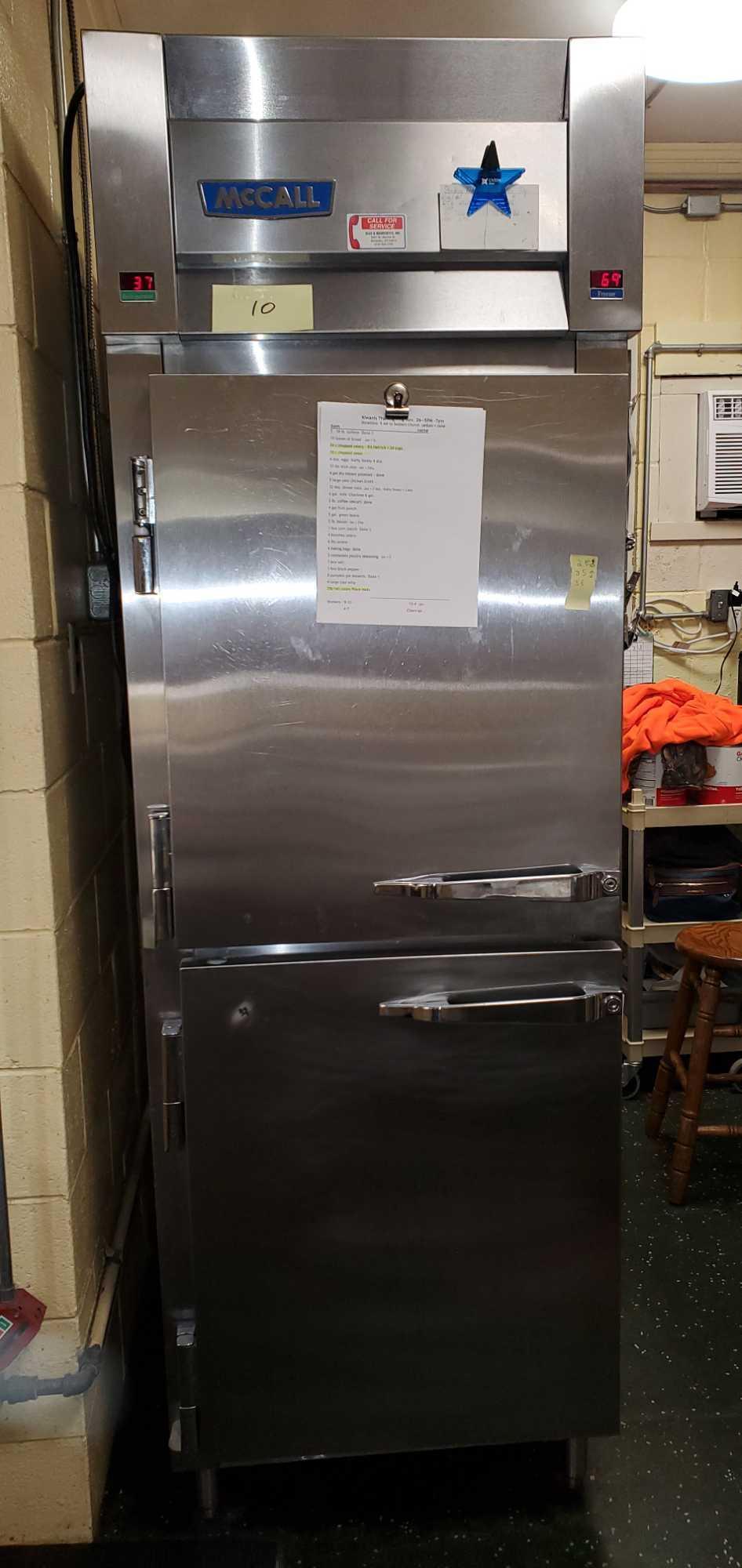 K- McCall Stand Up Freezer & Refrigerator
