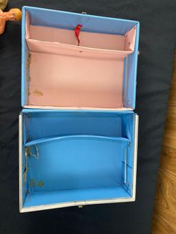 Barbie and Ken Doll Case with Barbies